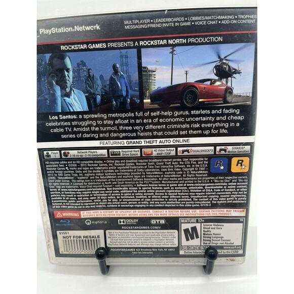 Grand Theft Auto V - Sony PlayStation 3 - Complete - Tested - Picture 3 of 8